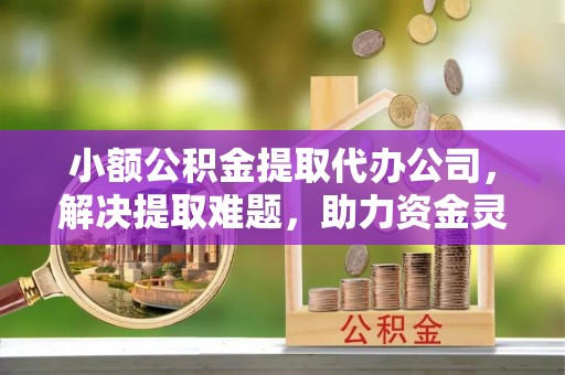 田尾小额公积金提取代办公司，解决提取难题，助力资金灵活使用