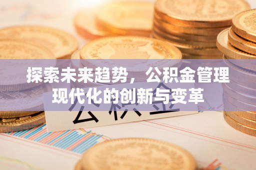 田尾探索未来趋势，公积金管理现代化的创新与变革