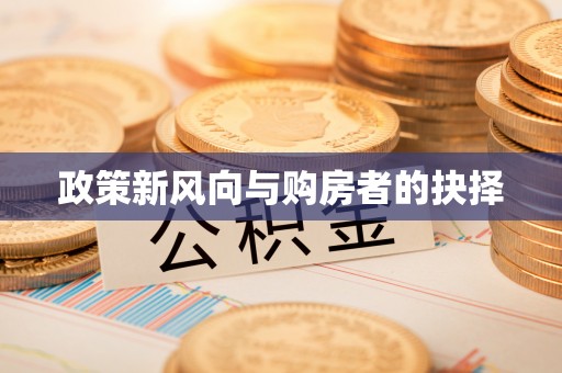 田尾政策新风向与购房者的抉择