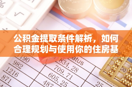 田尾公积金提取条件解析，如何合理规划与使用你的住房基金