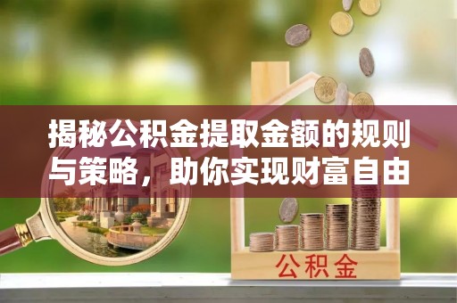 田尾揭秘公积金提取金额的规则与策略，助你实现财富自由