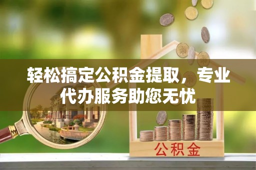 田尾轻松搞定公积金提取，专业代办服务助您无忧