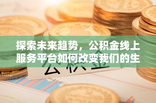 田尾探索未来趋势，公积金线上服务平台如何改变我们的生活