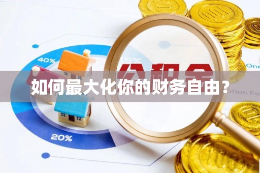 田尾如何最大化你的财务自由？
