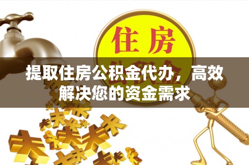 田尾提取住房公积金代办，高效解决您的资金需求