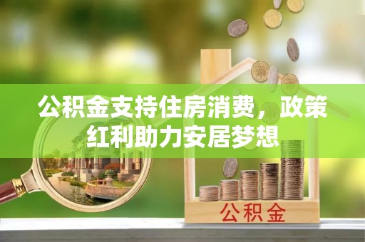 田尾公积金支持住房消费，政策红利助力安居梦想