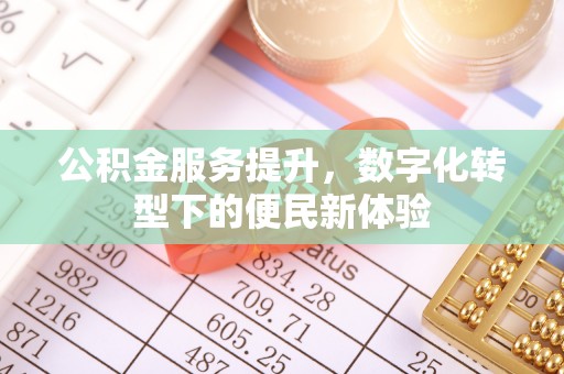 田尾公积金服务提升，数字化转型下的便民新体验