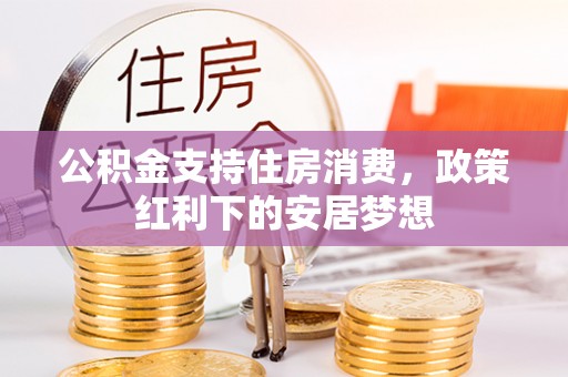 田尾公积金支持住房消费，政策红利下的安居梦想