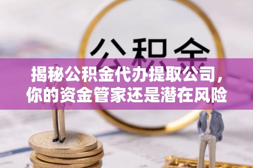 田尾揭秘公积金代办提取公司，你的资金管家还是潜在风险？