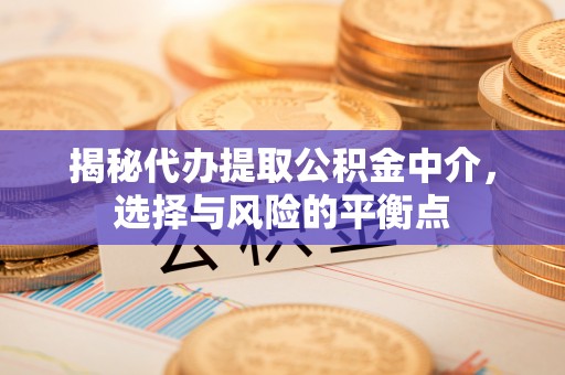 田尾揭秘代办提取公积金中介，选择与风险的平衡点