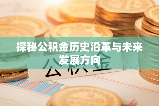 田尾探秘公积金历史沿革与未来发展方向