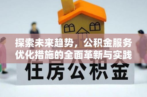 田尾探索未来趋势，公积金服务优化措施的全面革新与实践