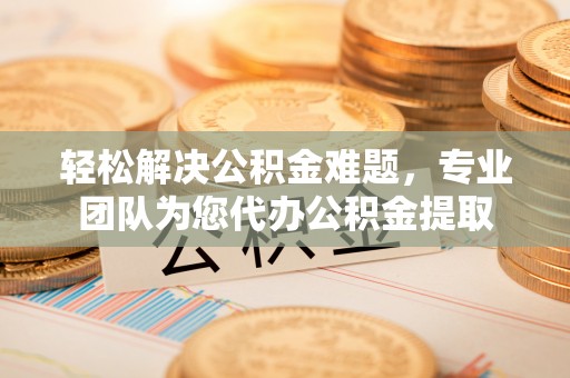 田尾轻松解决公积金难题，专业团队为您代办公积金提取