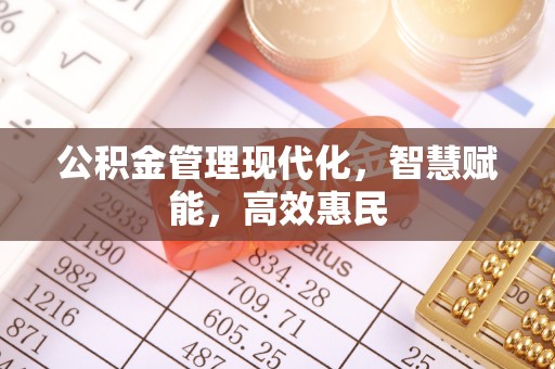田尾公积金管理现代化，智慧赋能，高效惠民
