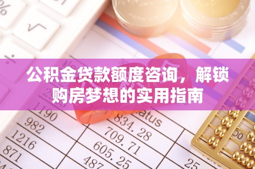 田尾公积金贷款额度咨询，解锁购房梦想的实用指南